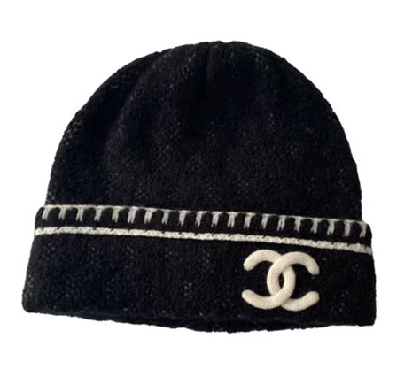 nicole bonnet chanel|Chanel cashmere beanie.